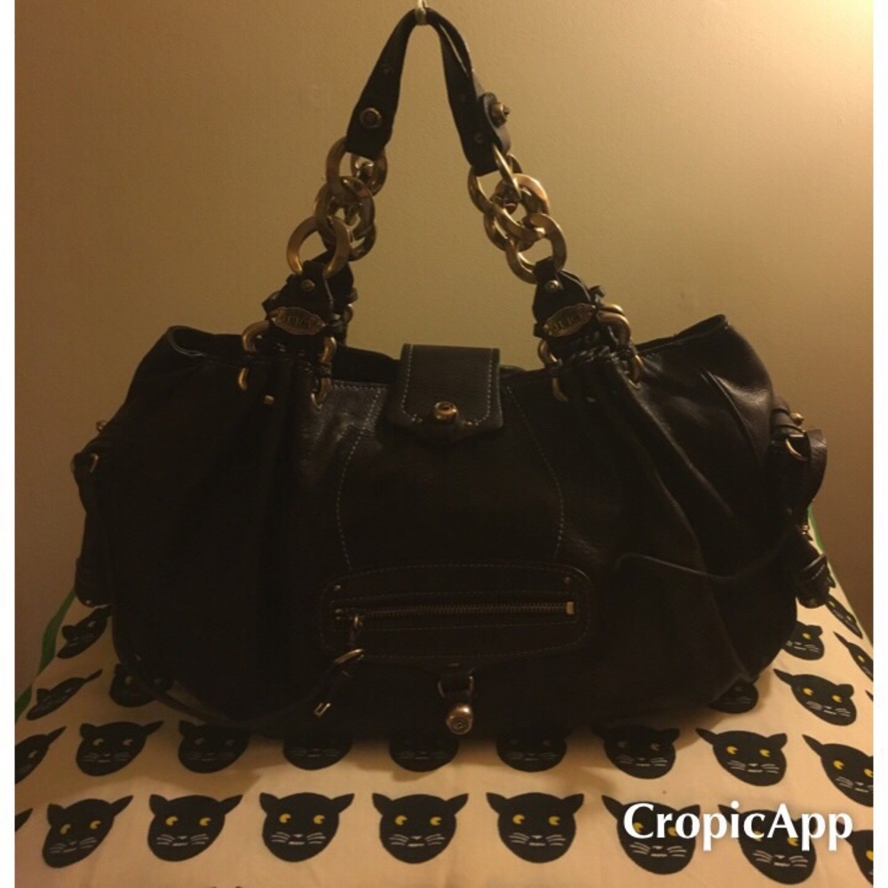 VINTAGE JUICY COUTURE LEATHER ROYAL BAG MSRP $999